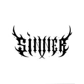 Goth Punk Letter Waterproof Tattoo Sticker